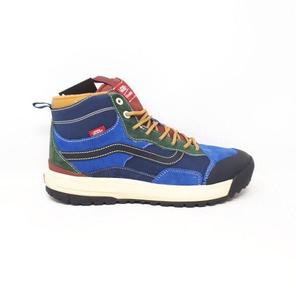 Vans Ultrarange Exo Hi MTE Multi Blue Red Green Hiking Shoe Sneaker Boot Mens US - Picture 1 of 11